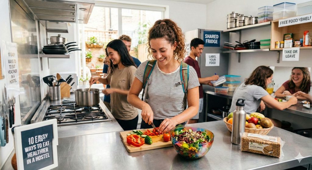 10 Easy Ways to Eat Healthier in a Hostel: The Ultimate Guide for Budget Travelers