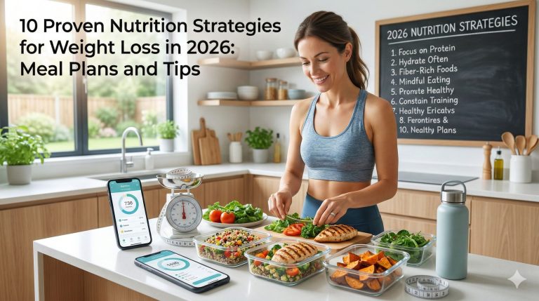 10 Proven Nutrition Strategies for Weight Loss in 2026