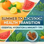 Essential Hydration & Immunity Tips for the Summer-Monsoon Transition
